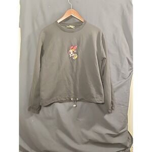Power Puff Girls Blossom Graphic Sz Large Pull-Over Sweatshirt